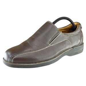 Soft Stags Shoes‎ Sz 10.5 M Brown Loafer Leather Men Dave